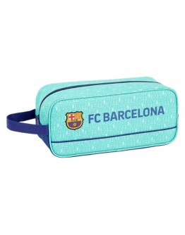 Travel Slipper Holder F.C. Barcelona Turquoise Polyester