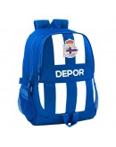 School Bag R. C. Deportivo de La Coruña Blue White