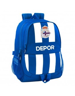 School Bag R. C. Deportivo de La Coruña Blue White