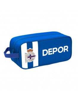 Travel Slipper Holder R. C. Deportivo de La Coruña Blue White Polyester