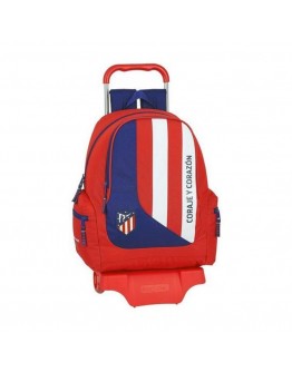 School Rucksack with Wheels 905 Atlético Madrid Neptuno Blue