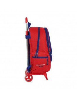 School Rucksack with Wheels 905 Atlético Madrid Neptuno Blue