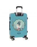 Cabin Trolley Santoro Mirabelle Blue Green 20''