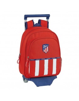 School Rucksack with Wheels 705 Atlético Madrid 20/21 Blue White Red