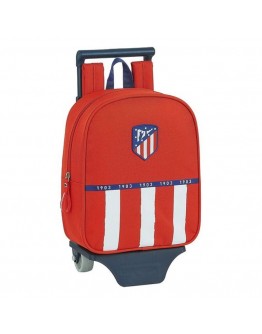 School Rucksack with Wheels 805 Atlético Madrid 20/21 Blue White Red