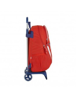 School Rucksack with Wheels 905 Atlético Madrid 20/21 Blue White Red