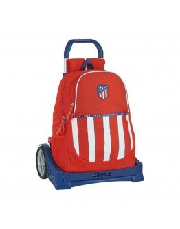 School Rucksack with Wheels Evolution Atlético Madrid 20/21 Blue White Red