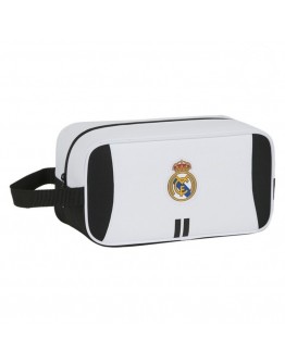 Travel Slipper Holder Real Madrid C.F. White Black Polyester