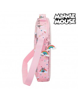 Briefcase Minnie Mouse Rainbow Pink (6 L)