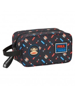 Travel Slipper Holder Paul Frank Retro Gamer Black Polyester