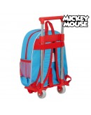 3D School Bag with Wheels 705 Mickey Mouse Clubhouse Light Blue