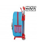 3D School Bag with Wheels 705 Mickey Mouse Clubhouse Light Blue