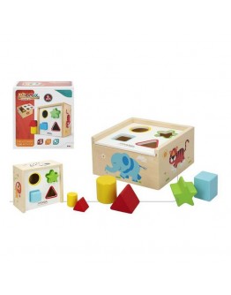 Wooden Game Geometric shapes (6 pcs)