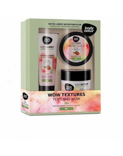 Body Cream Body Natur Wow Textures (3 pcs)