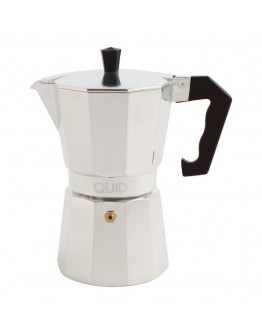 Italian Coffee Pot Quid Cesena Aluminium