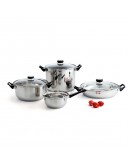 Casserole with Lid Quid Habitat Stainless steel (24 x 19 cm)