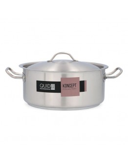 Casserole with lid Quid Professional Koncept Stainless steel 18/10