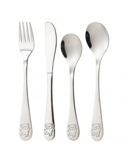 Cutlery set Quid Go Peques Stainless steel