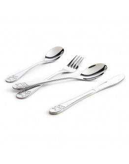 Cutlery set Quid Go Peques Stainless steel