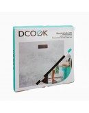 Digital Bathroom Scales Dcook Gallery Plastic Batteries included Tempered glass