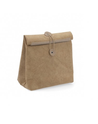 Bag Bidasoa Roll-up Brown (20 x 11 x 25 cm)