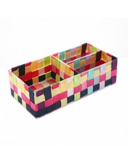 Box with compartments Multicolour (17 x 10 x 35 cm)