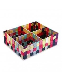 Box with compartments Multicolour (27 x 10 x 32 cm)