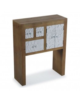 Hall Table with 3 Drawers Wood (78 X 63 x 24 cm)