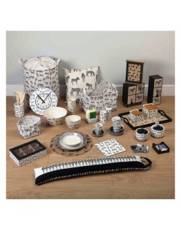 Dinnerware Set Zebra Porcelain (18 Pieces)