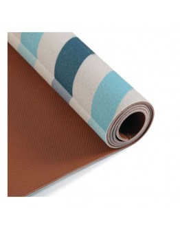 Carpet Blue Wave Polyester (50 x 2 x 80 cm)