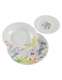 Dinnerware Set Blume Porcelain (18 pcs)