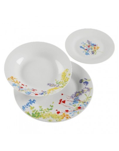 Dinnerware Set Blume Porcelain (18 pcs)