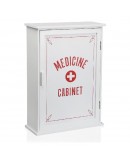 First Aid Kit Wall Stamp MDF Wood (13 x 47 x 33 cm)