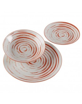 Dinnerware Set Spools Porcelain (18 pcs)