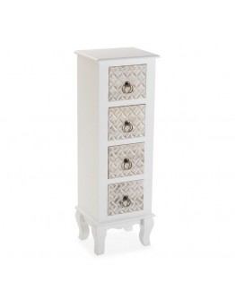 Chest of drawers 4 drawers MDF Wood (25 x 90 x 30 cm)