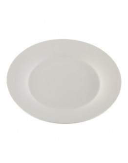 Dessert dish White Circular Porcelain (20,5 x 20,5 cm)