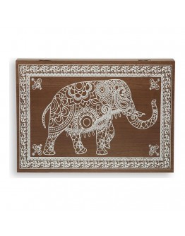 Cover Counter Elephant MDF Wood