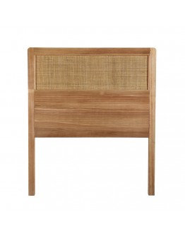 Headboard Rattan Paolownia wood (120 x 3,5 x 100 cm) (12 x 3,5 x 100 cm)