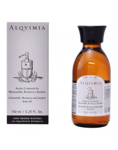 Body Oil Alqvimia Camomille Juniper Rosemary (150 ml)