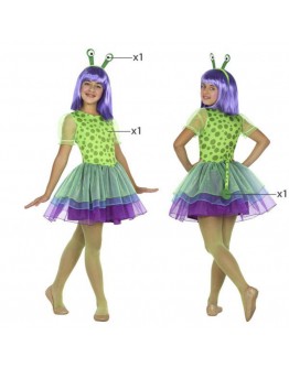 Costume for Children Alien (3 Pcs) Green