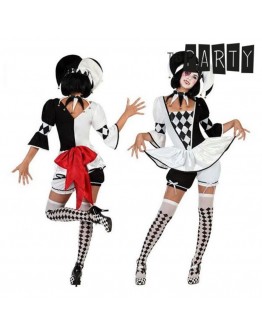 Costume for Adults Female jester (4 Pcs)