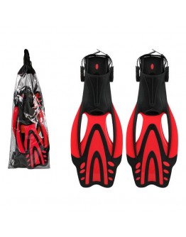 Snorkelling Fins Red 119261 (Size 36-37)