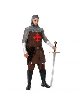 Costume for Adults Atosa 63318 Knight of the Crusades (Size XXL) (Refurbished A+)