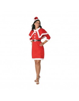 Costume for Adults 115727 Mother christmas Red