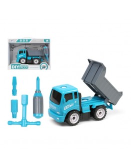 Construction Vehicles DIY Tipper truck Blue 112589