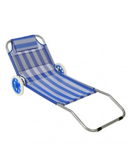 Beach sunbed (150 x 52 x 62 cm)