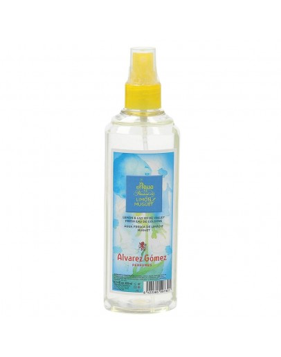 Unisex Perfume Agua Fresca de Limón y Muguet Alvarez Gomez EDC (300 ml)