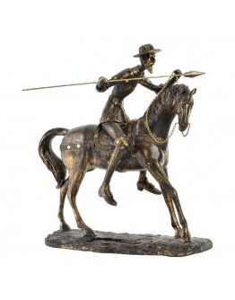 Decorative Figure DKD Home Decor Don Quijote Resin (36 x 19 x 39 cm)