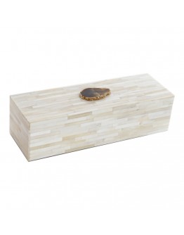 Jewelry box DKD Home Decor Wood (23 x 15 x 8 cm)