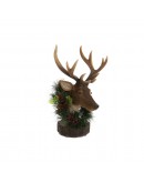 Decorative Figure DKD Home Decor PVC Resin Reindeer (25 x 23 x 38.5 cm)